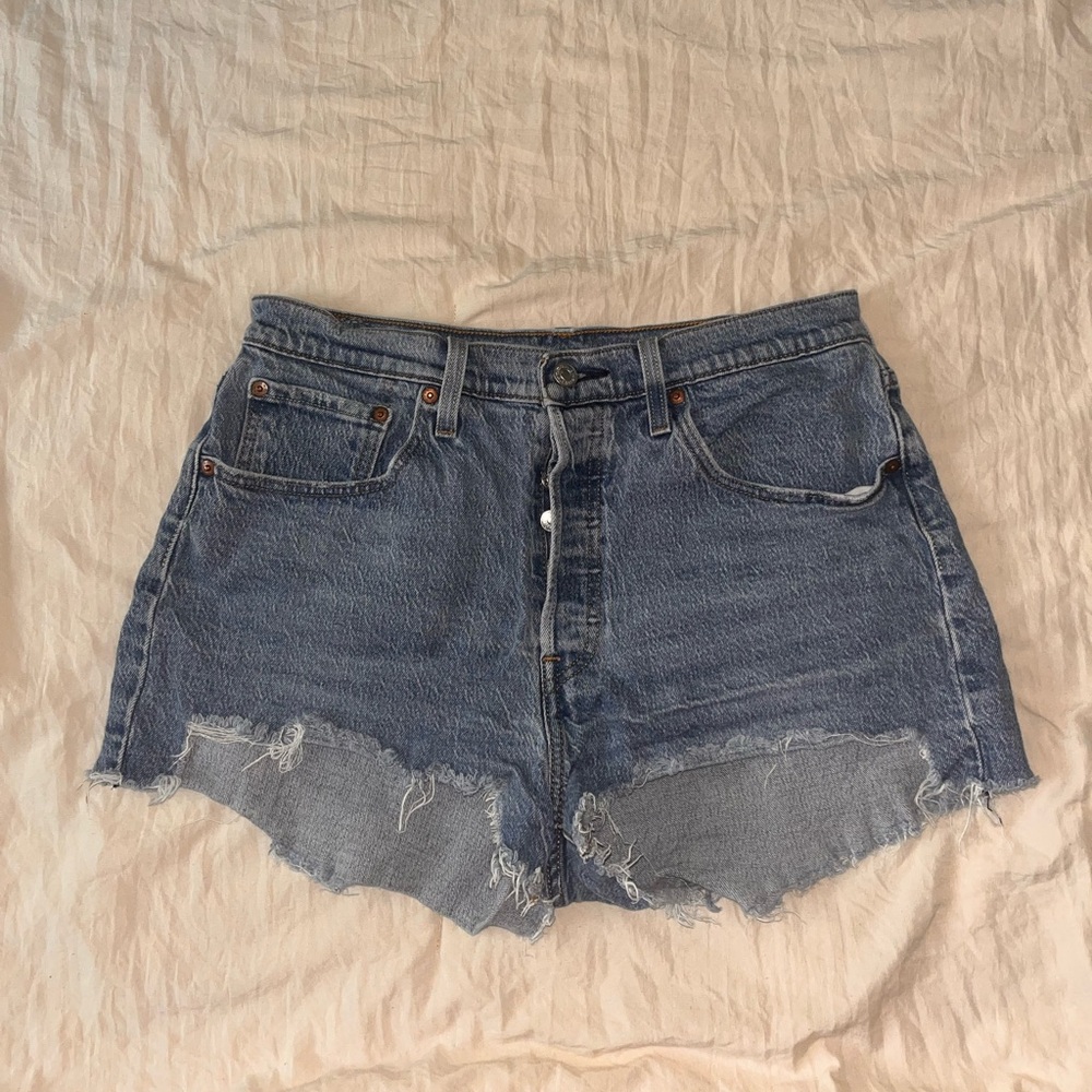 Levi's 501 Blue Jean Shorts